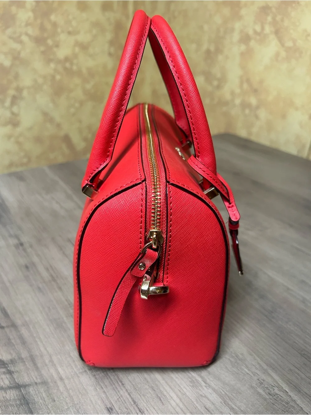 NWOT Kate Spade Cameron Street Red Leather Satchel